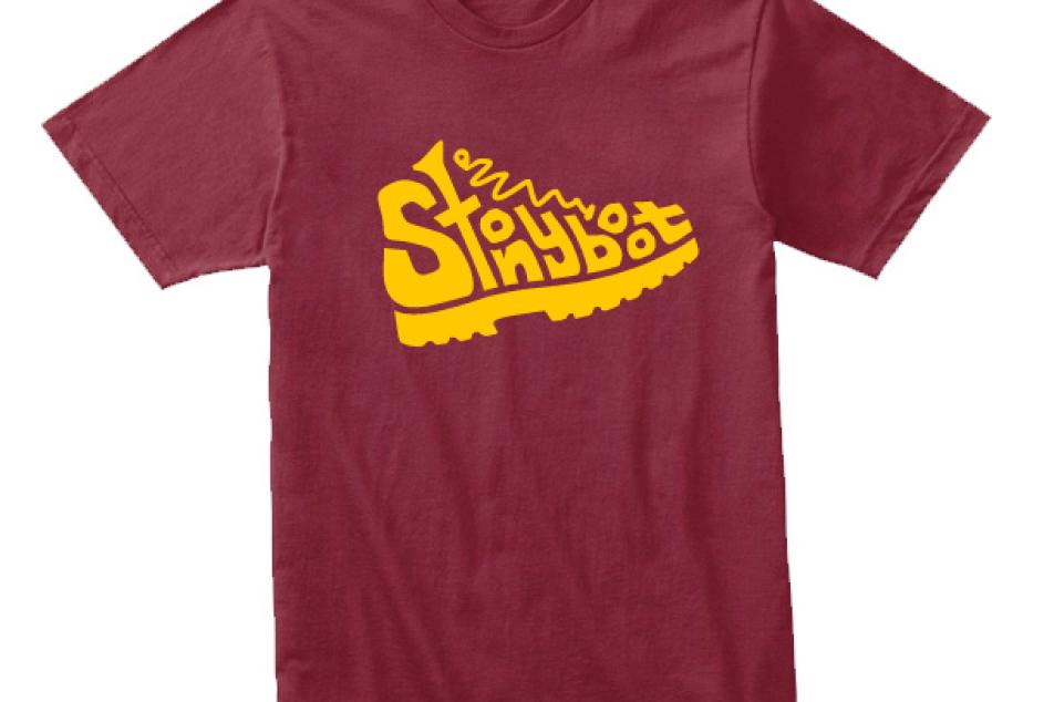 stonyboot branded tshirt