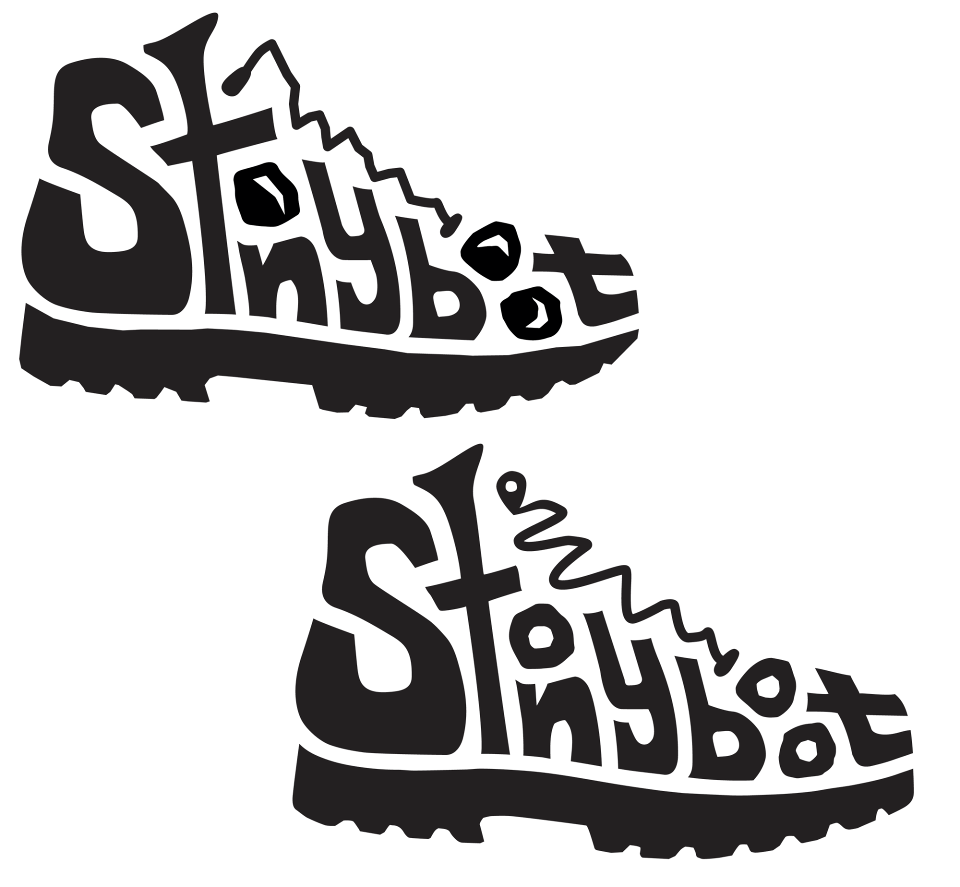 Stonyboot Logo Design Comparison 