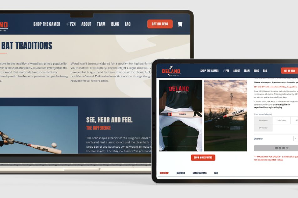 Delano Responsive Website