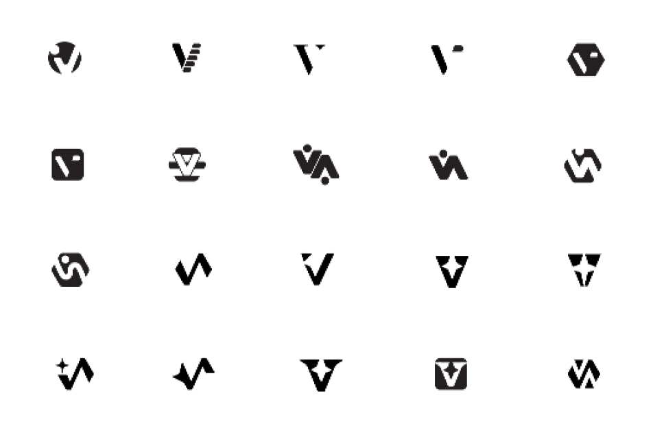 Verdigris logo design process