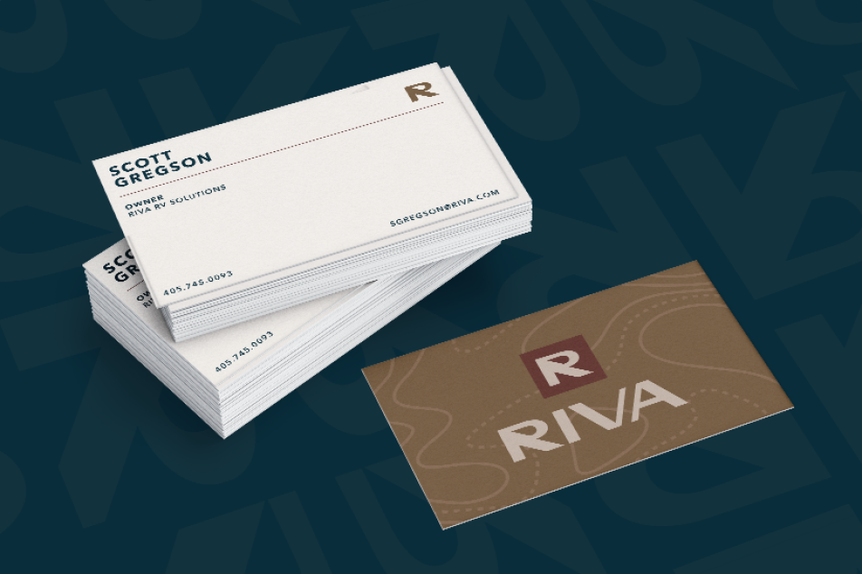 Riva Business Card Design