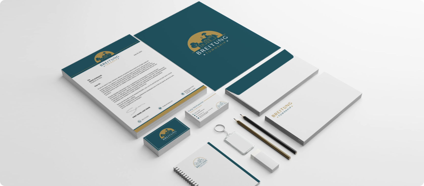 Breitung Township brand design