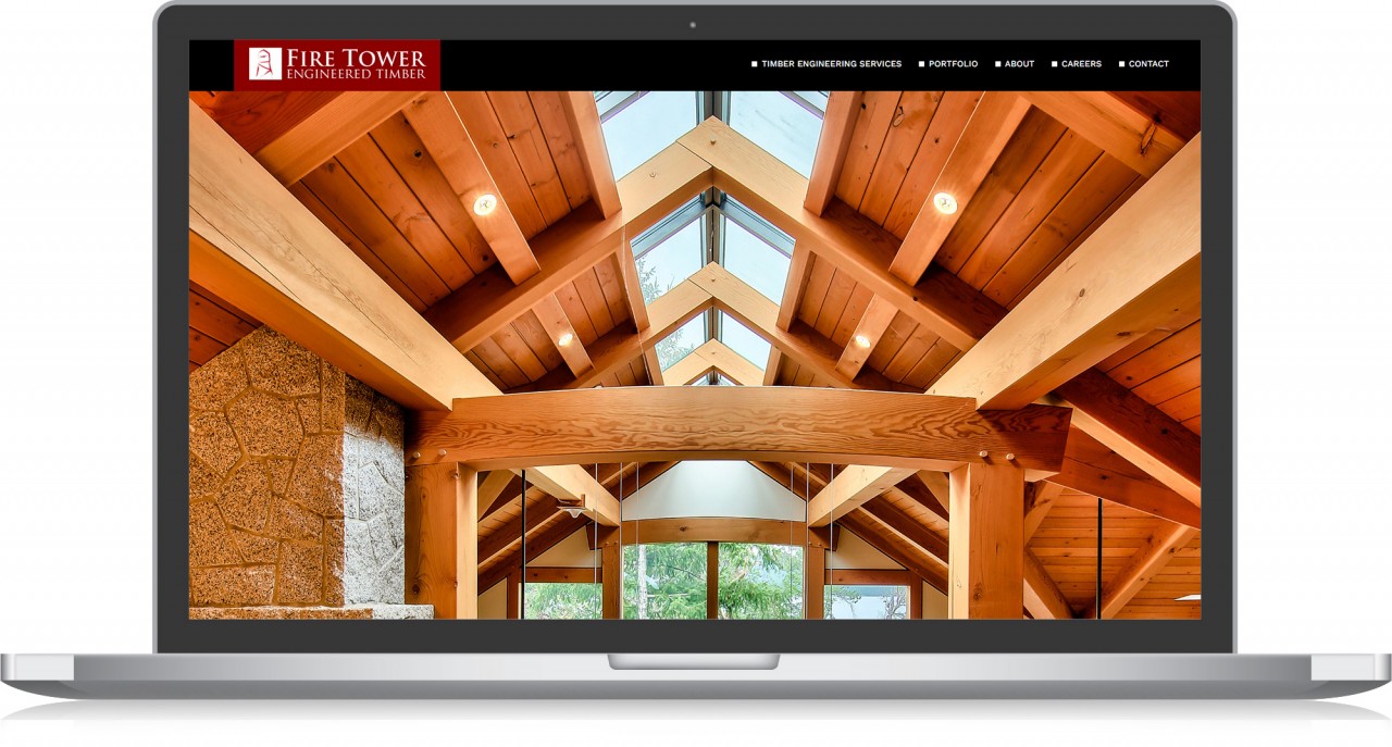 monte website design development fire tower engineered timbers