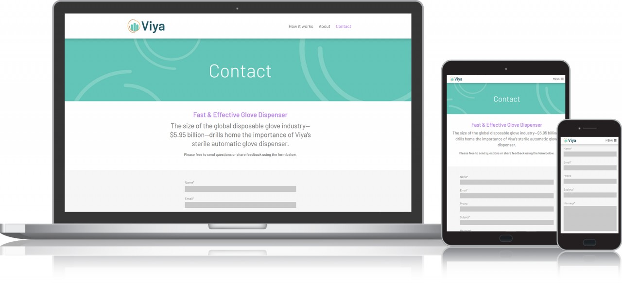 responsive contact form
