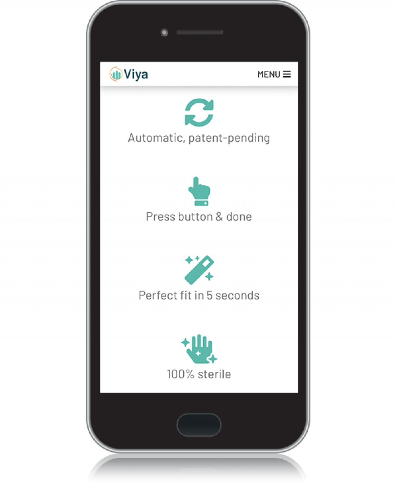 viya icon features phone
