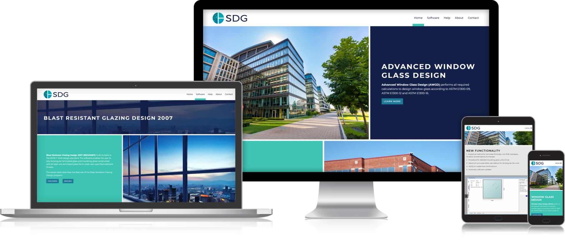 window software website design