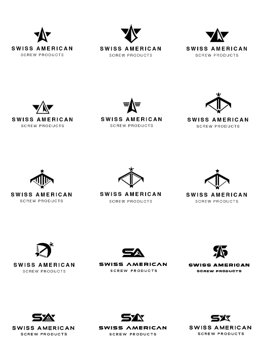 Swiss American Process Logos