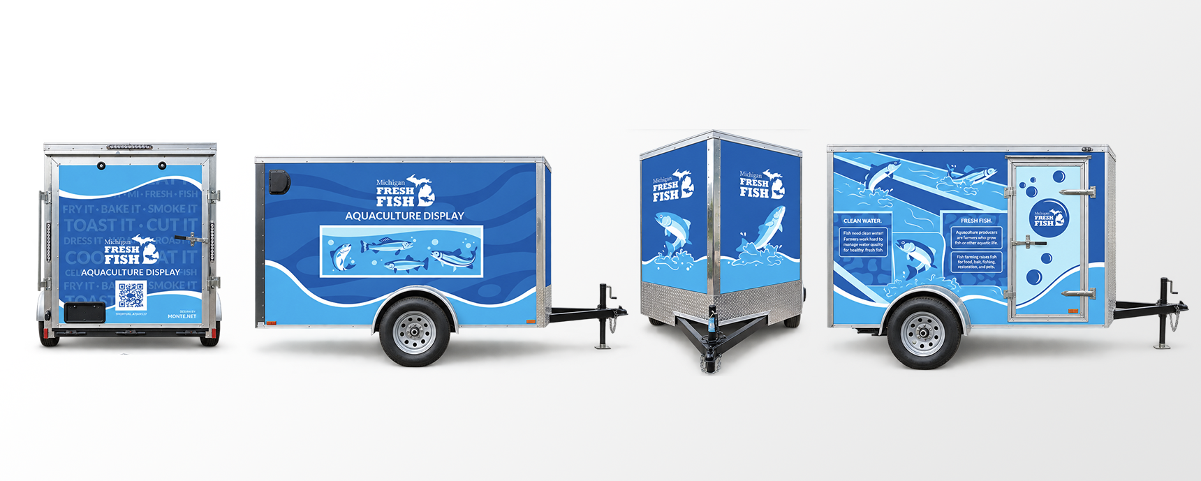 Mi Fish Trailer Design mockup