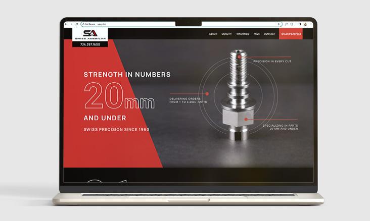 Swiss American website after