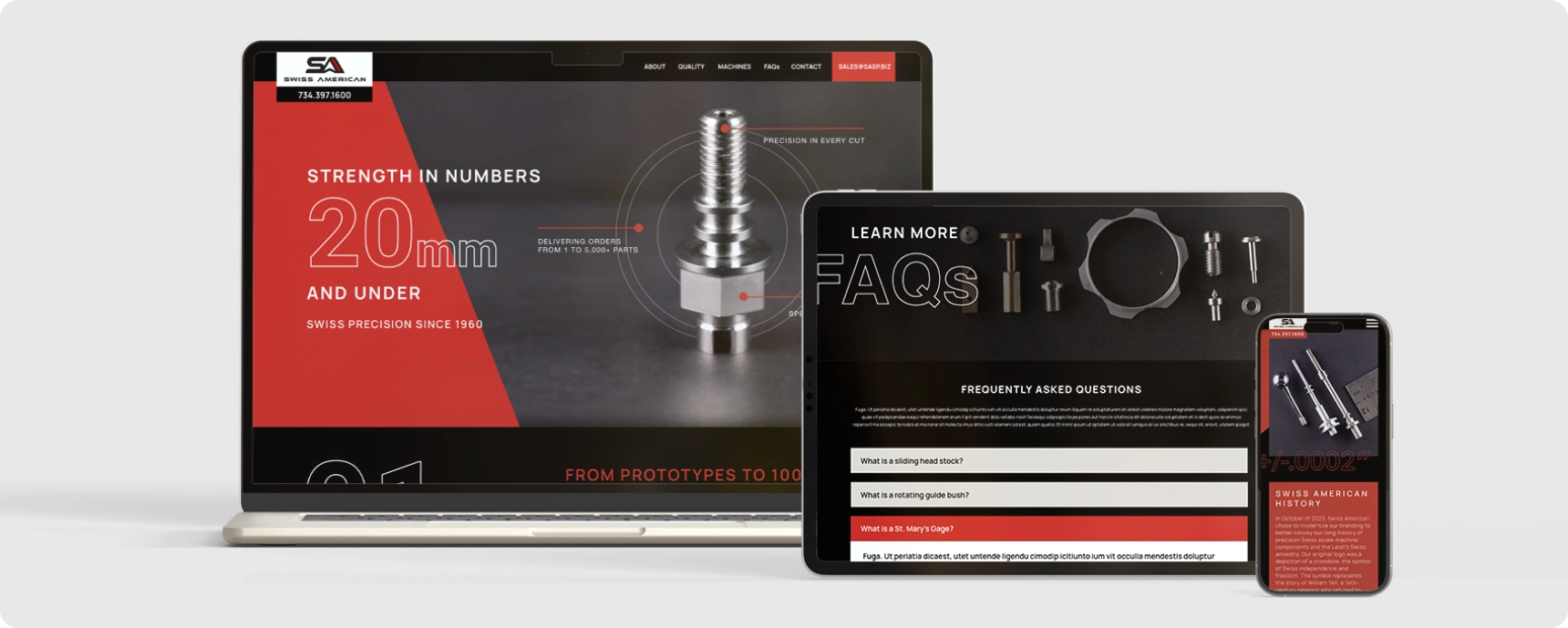 Swiss american website
