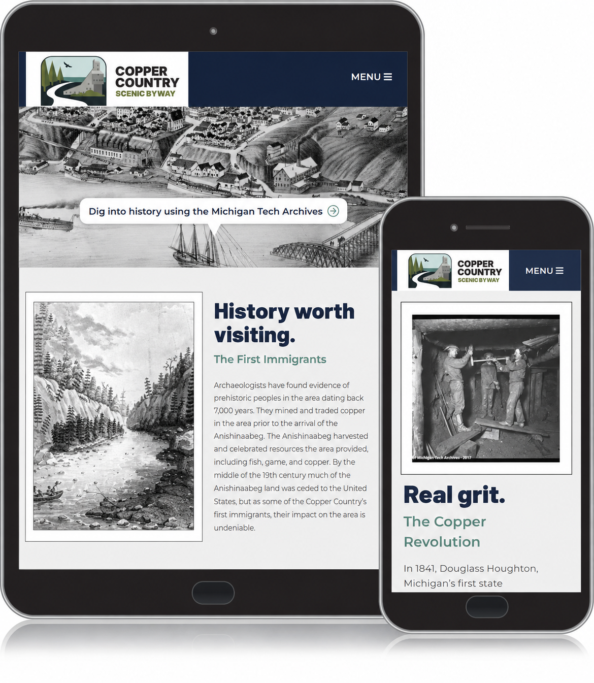 CCT responsive website design
