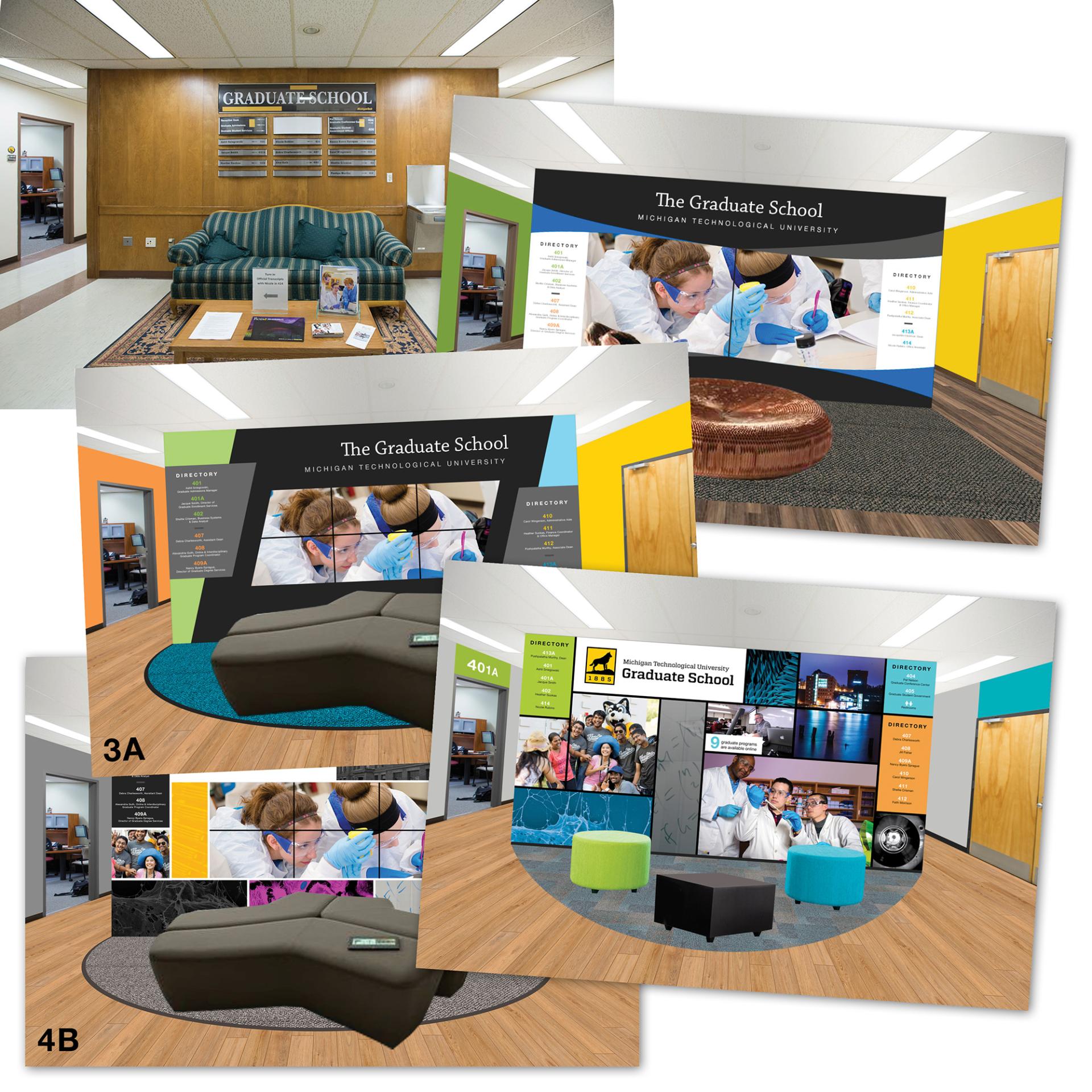 Grad Space design