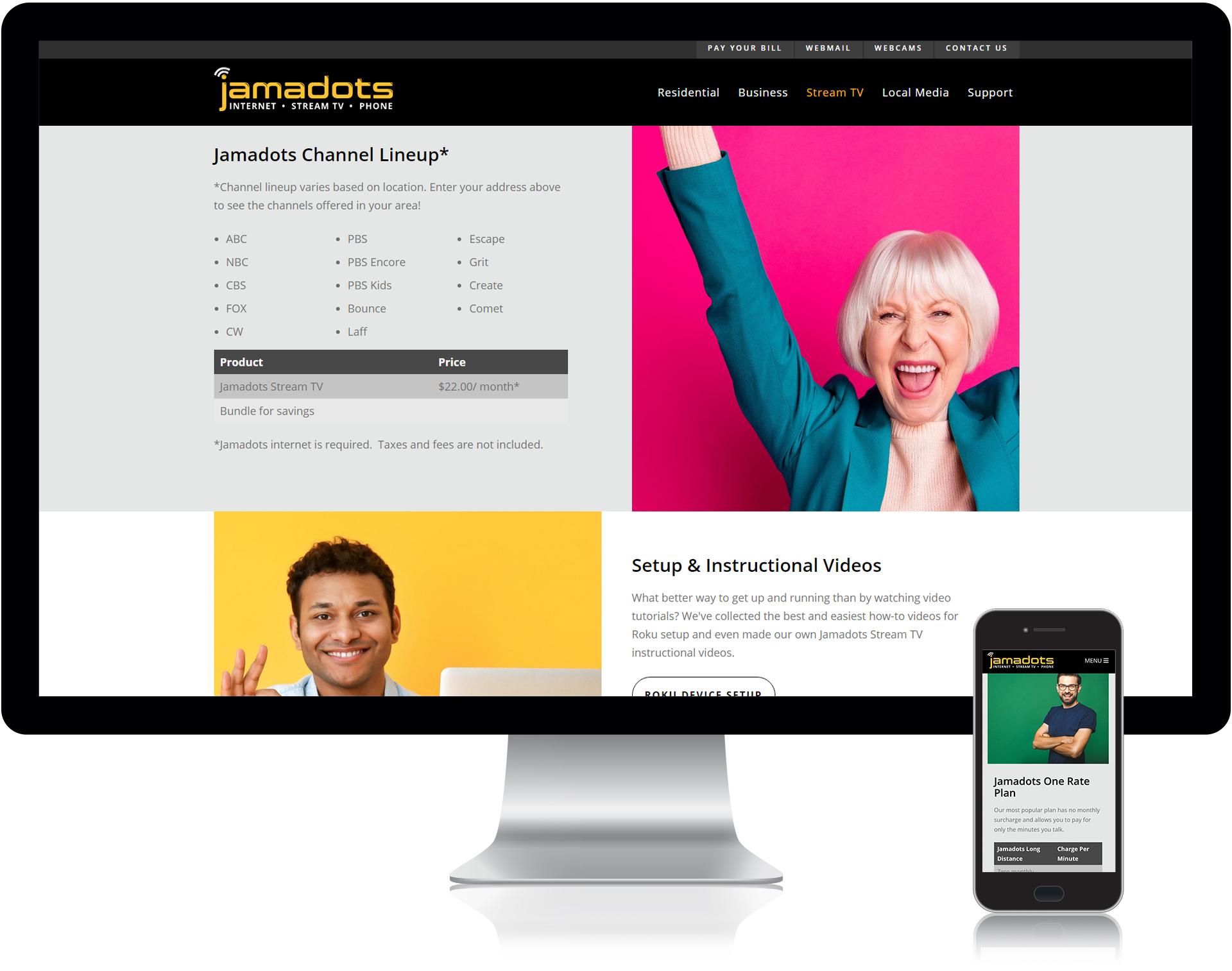 responsive website design