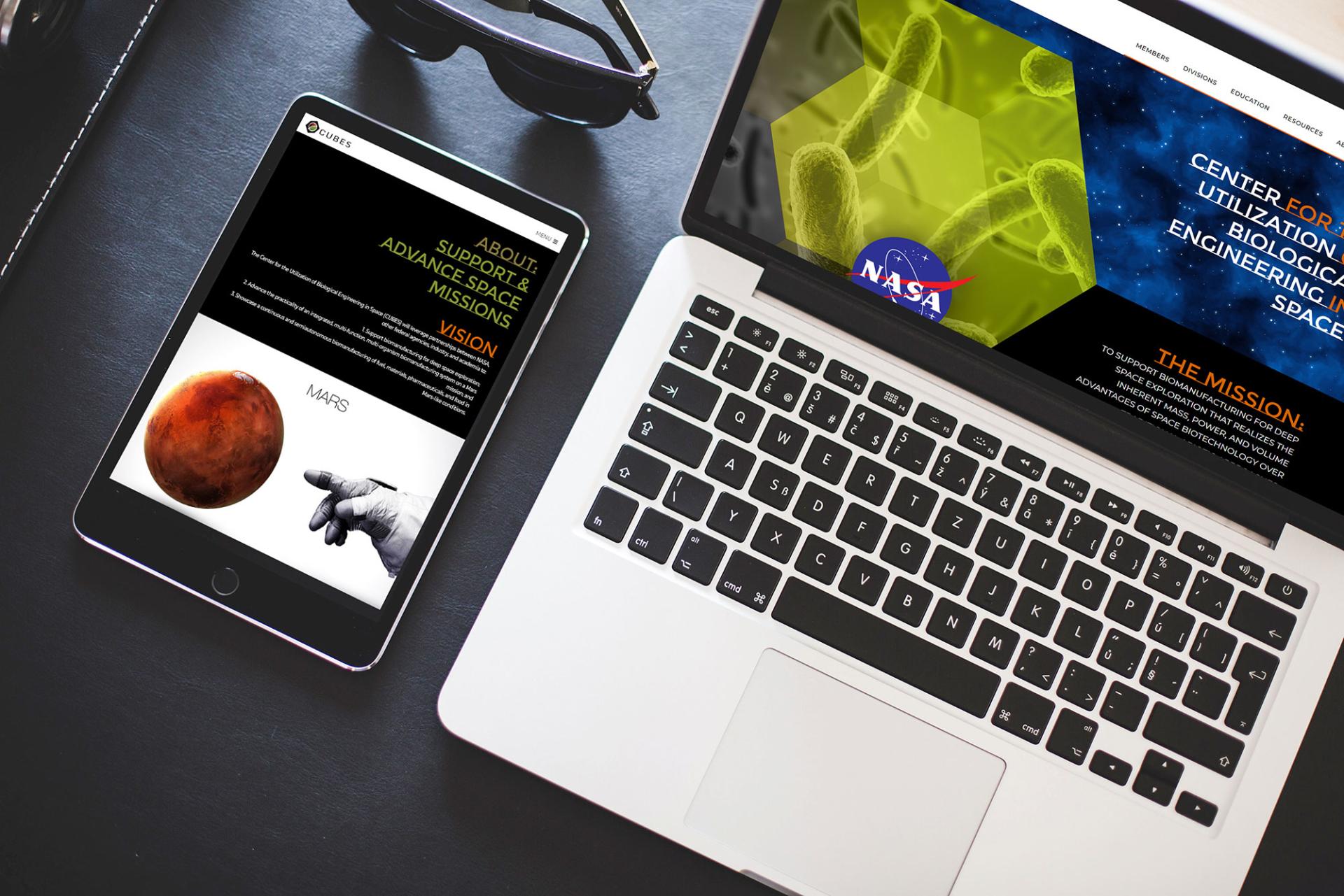 cubes responsive website