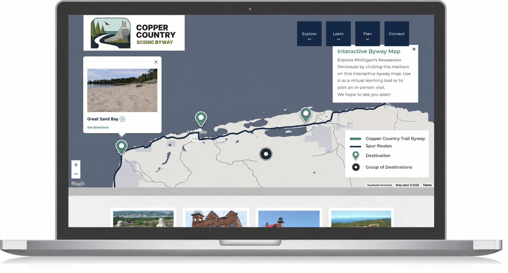 CCT custom web map