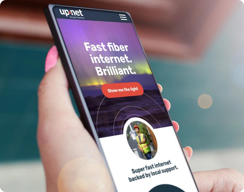up.net—your internet easy button