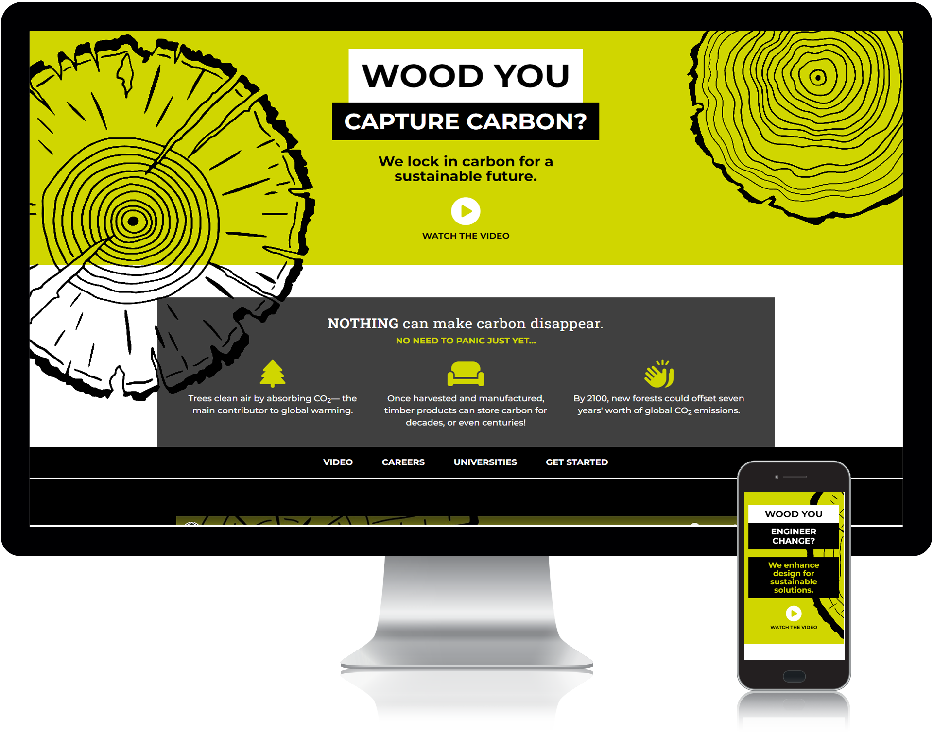 wood is best website on desktop and mobile device