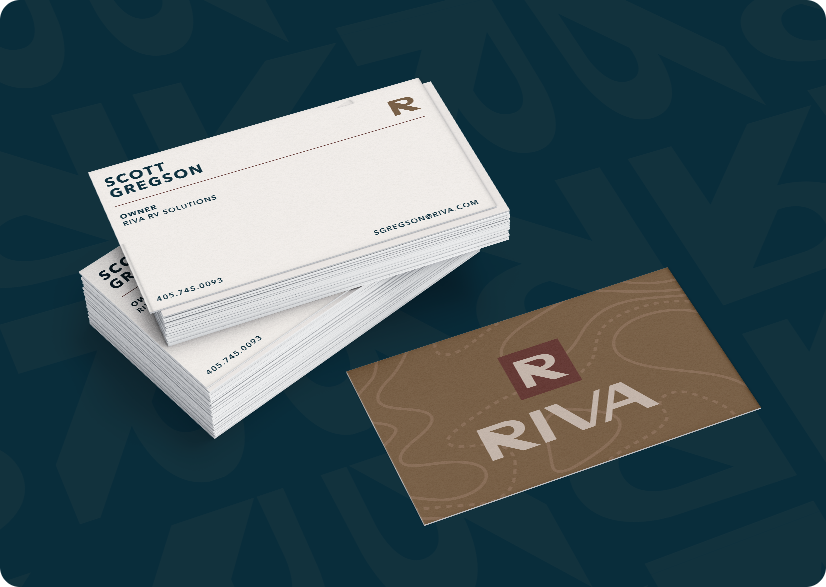 Riva Business Card Design
