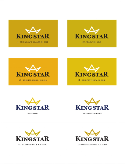 Kingstar Logo Color Collaboration