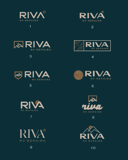 Riva Logo options