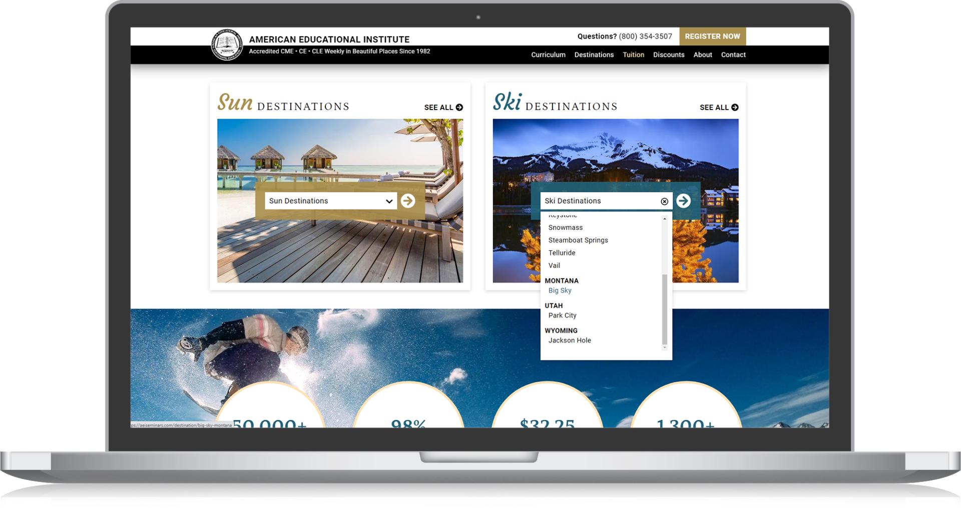 continuing education destinations