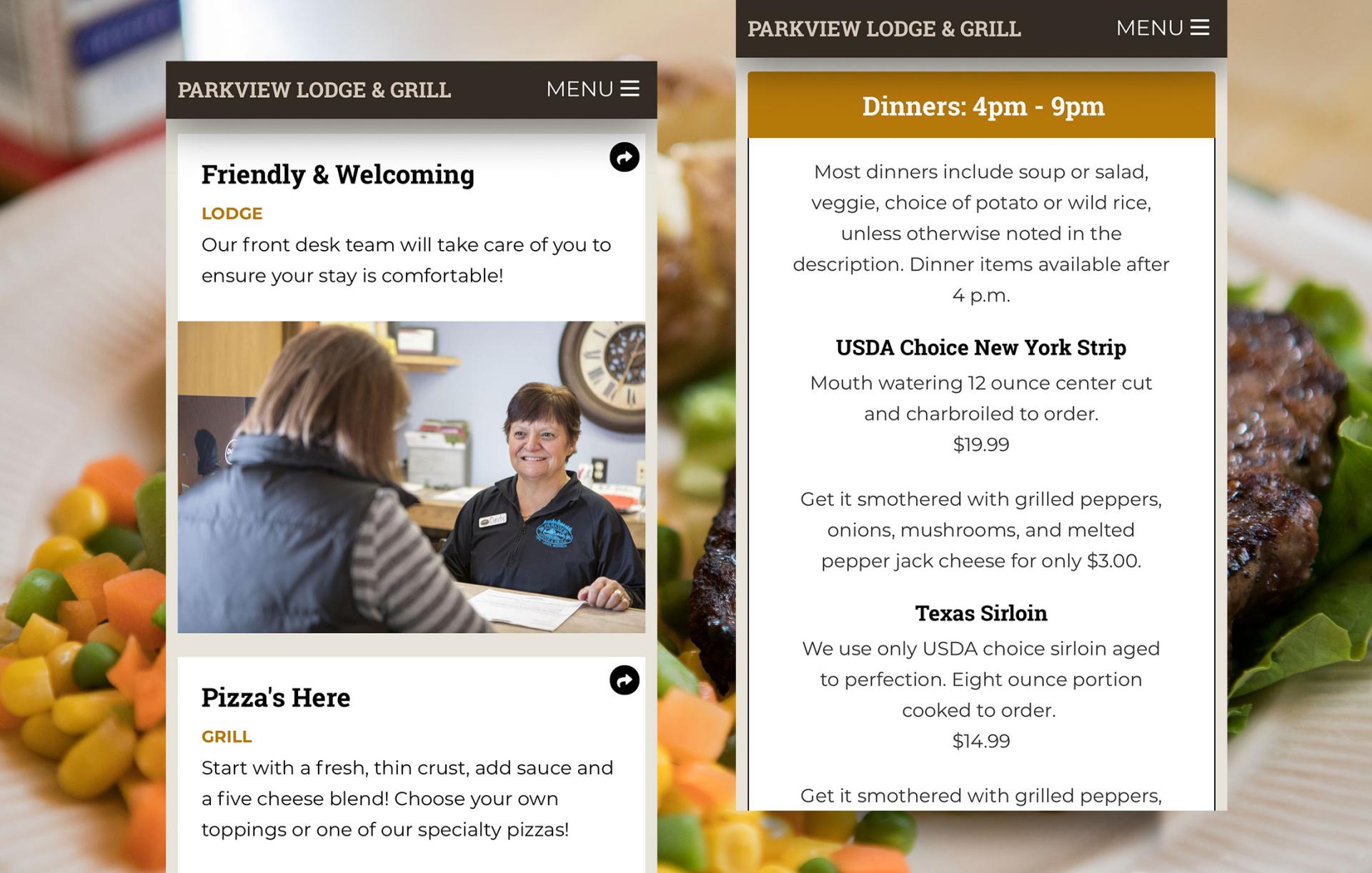 monte responsive mobile friendly website
