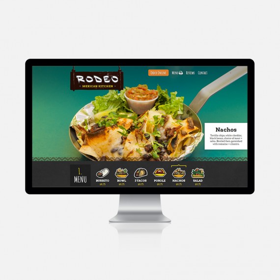 Restaurant Photography & Website 